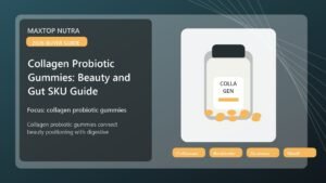 Collagen Probiotic Gummies: Beauty and Gut SKU Guide